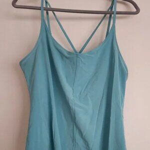 Columbia Active Strappy Dress | Built-in Bra | Teal Blue | Size L